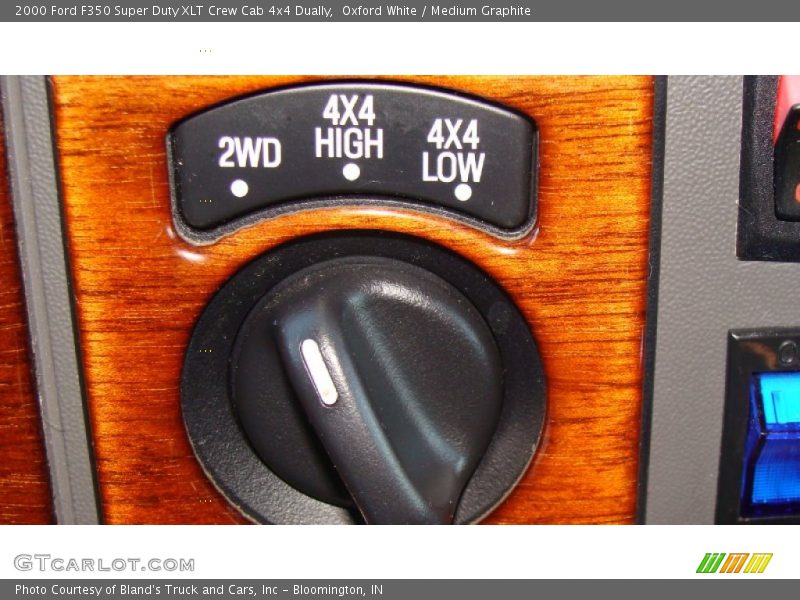 Oxford White / Medium Graphite 2000 Ford F350 Super Duty XLT Crew Cab 4x4 Dually
