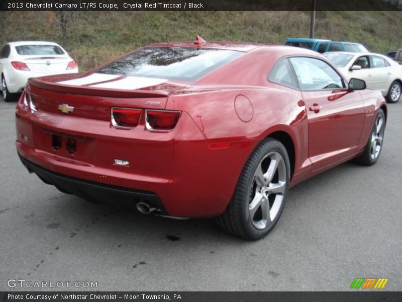 Crystal Red Tintcoat / Black 2013 Chevrolet Camaro LT/RS Coupe