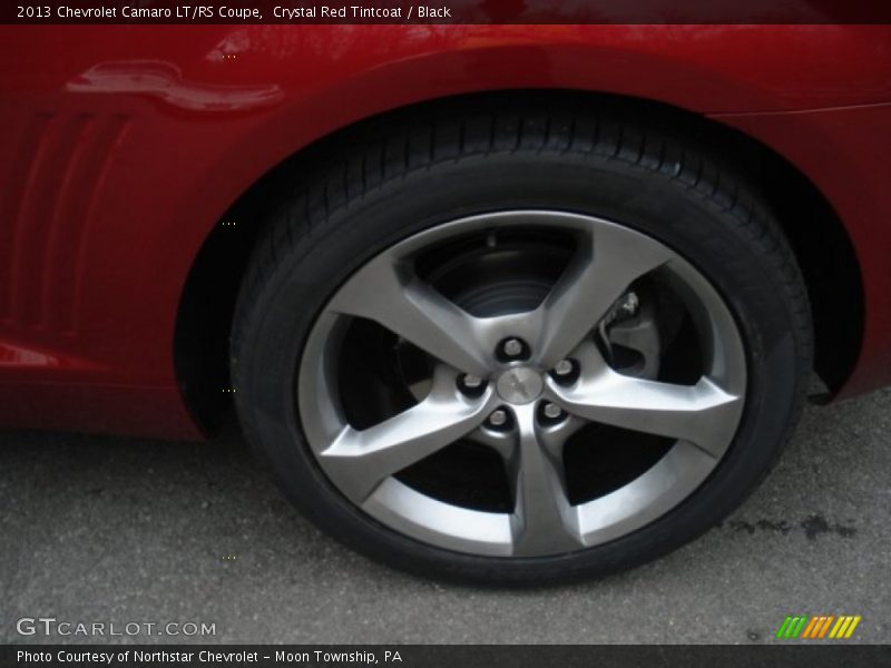 Crystal Red Tintcoat / Black 2013 Chevrolet Camaro LT/RS Coupe