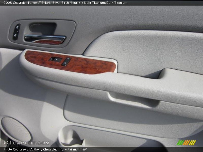 Silver Birch Metallic / Light Titanium/Dark Titanium 2008 Chevrolet Tahoe LTZ 4x4
