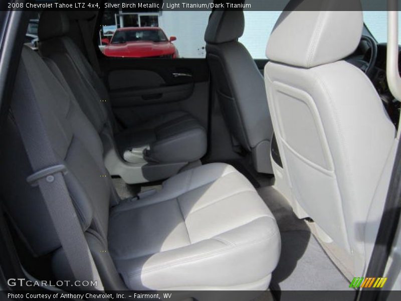 Silver Birch Metallic / Light Titanium/Dark Titanium 2008 Chevrolet Tahoe LTZ 4x4