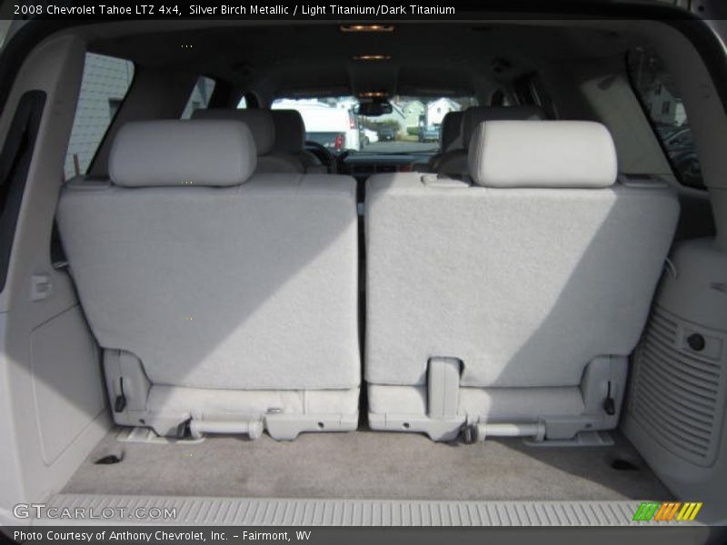 Silver Birch Metallic / Light Titanium/Dark Titanium 2008 Chevrolet Tahoe LTZ 4x4