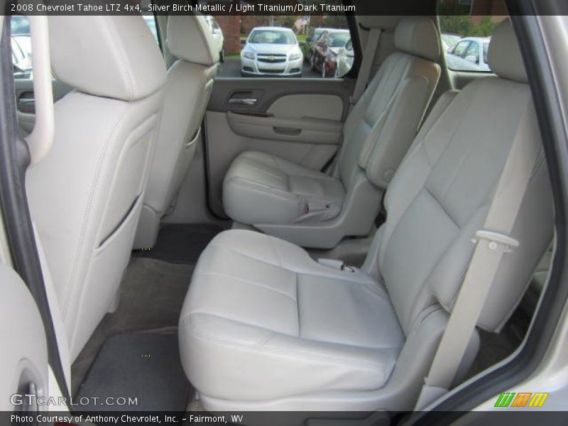 Silver Birch Metallic / Light Titanium/Dark Titanium 2008 Chevrolet Tahoe LTZ 4x4