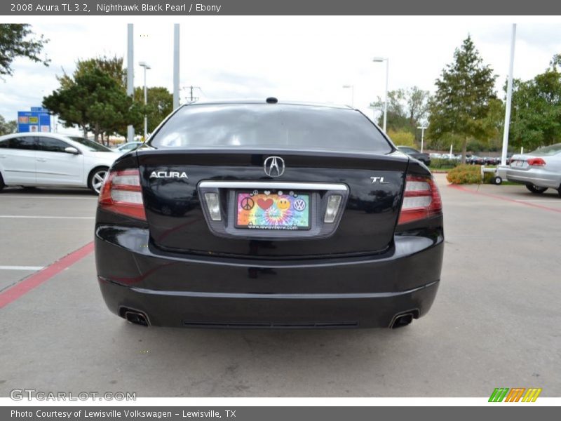 Nighthawk Black Pearl / Ebony 2008 Acura TL 3.2