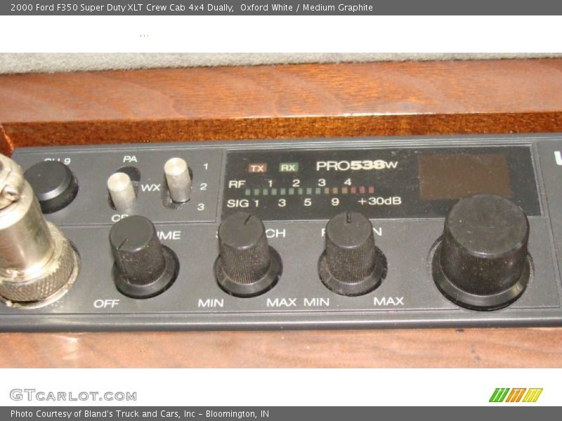 Oxford White / Medium Graphite 2000 Ford F350 Super Duty XLT Crew Cab 4x4 Dually