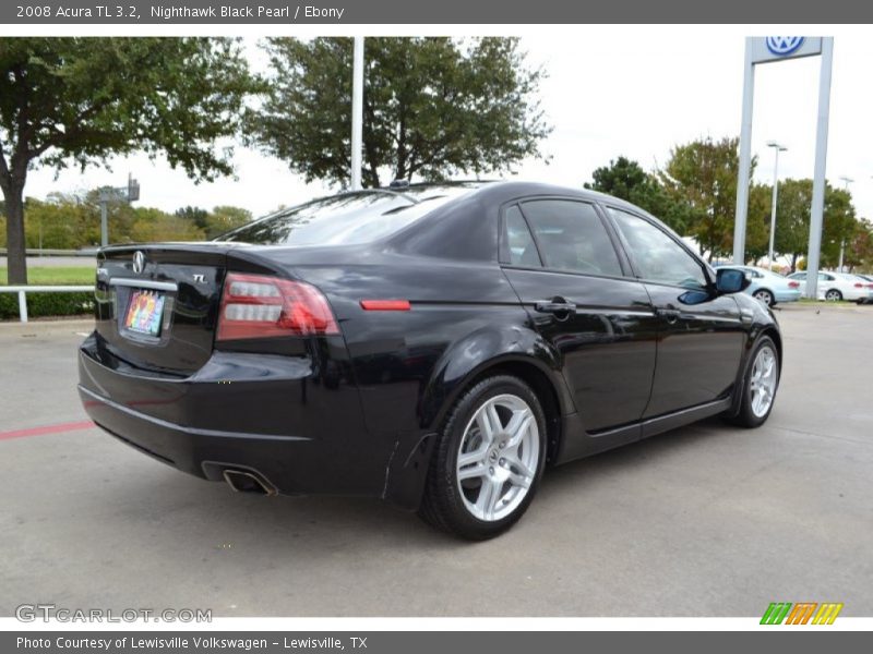 Nighthawk Black Pearl / Ebony 2008 Acura TL 3.2