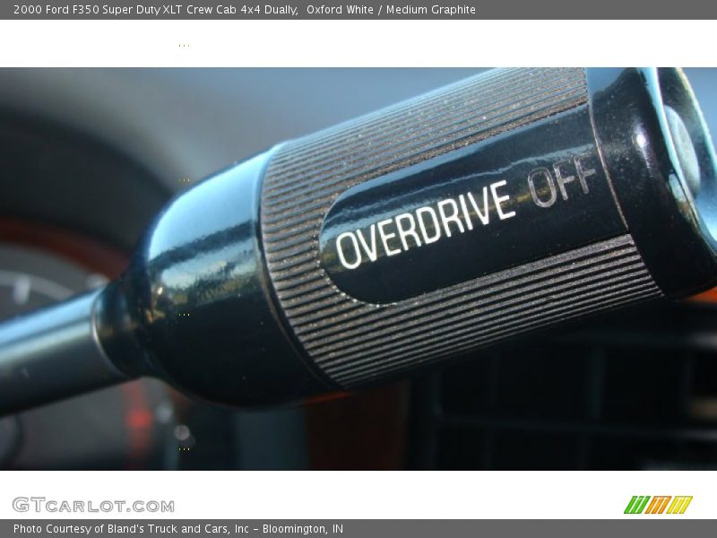 Oxford White / Medium Graphite 2000 Ford F350 Super Duty XLT Crew Cab 4x4 Dually