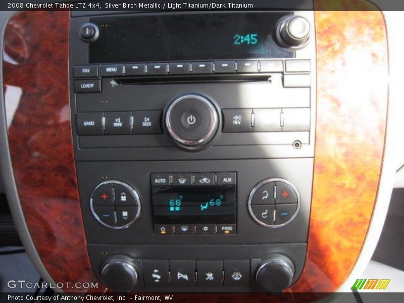 Silver Birch Metallic / Light Titanium/Dark Titanium 2008 Chevrolet Tahoe LTZ 4x4