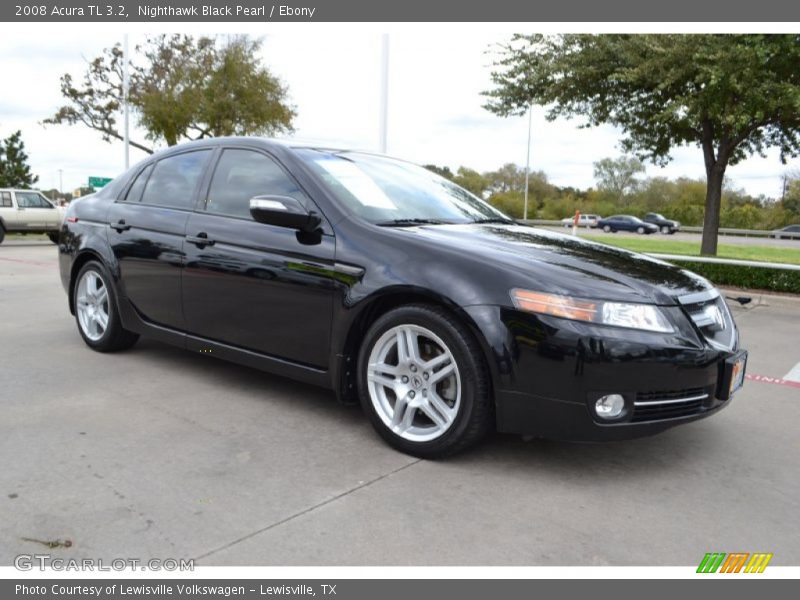Nighthawk Black Pearl / Ebony 2008 Acura TL 3.2