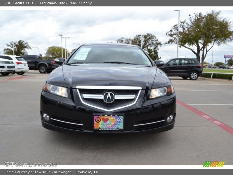 Nighthawk Black Pearl / Ebony 2008 Acura TL 3.2