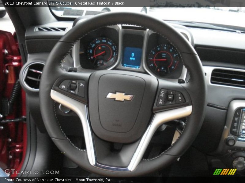 Crystal Red Tintcoat / Black 2013 Chevrolet Camaro LT/RS Coupe
