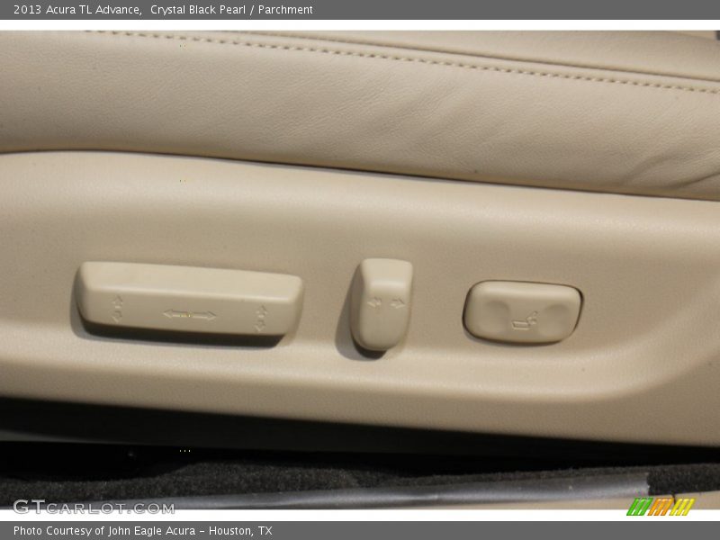 Crystal Black Pearl / Parchment 2013 Acura TL Advance