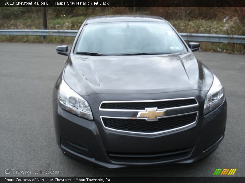 Taupe Gray Metallic / Jet Black 2013 Chevrolet Malibu LT