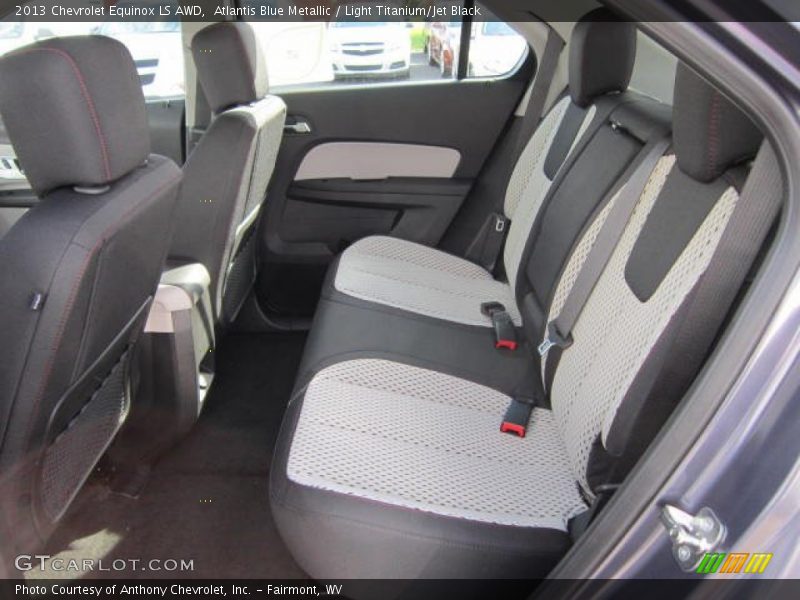 Atlantis Blue Metallic / Light Titanium/Jet Black 2013 Chevrolet Equinox LS AWD