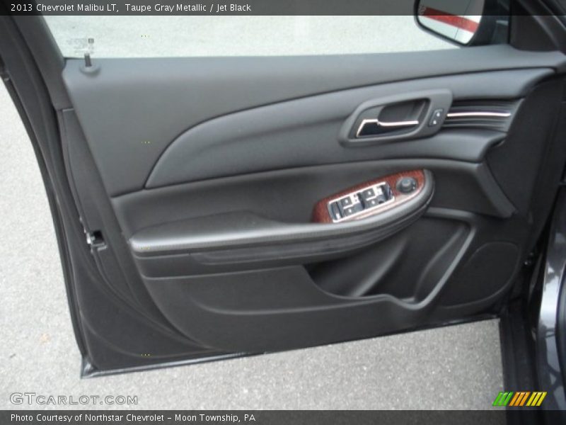 Taupe Gray Metallic / Jet Black 2013 Chevrolet Malibu LT