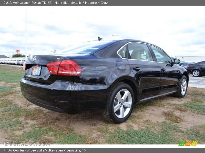 Night Blue Metallic / Moonrock Gray 2013 Volkswagen Passat TDI SE