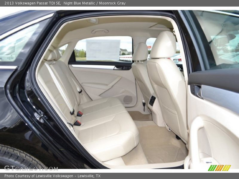 Night Blue Metallic / Moonrock Gray 2013 Volkswagen Passat TDI SE