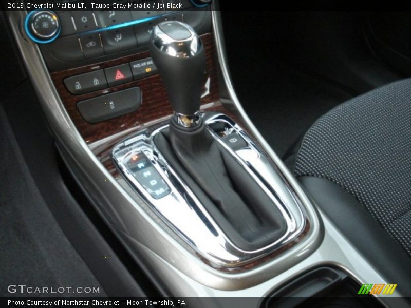 Taupe Gray Metallic / Jet Black 2013 Chevrolet Malibu LT