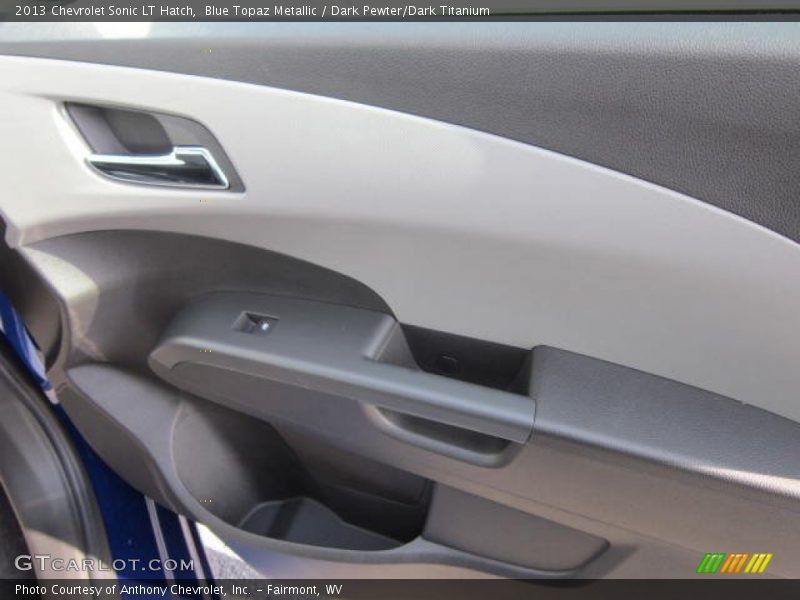 Blue Topaz Metallic / Dark Pewter/Dark Titanium 2013 Chevrolet Sonic LT Hatch