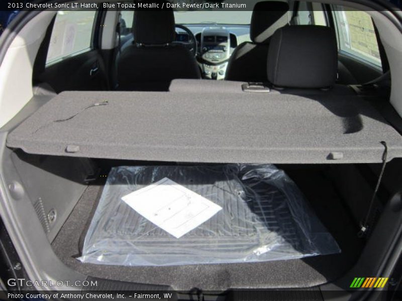 Blue Topaz Metallic / Dark Pewter/Dark Titanium 2013 Chevrolet Sonic LT Hatch