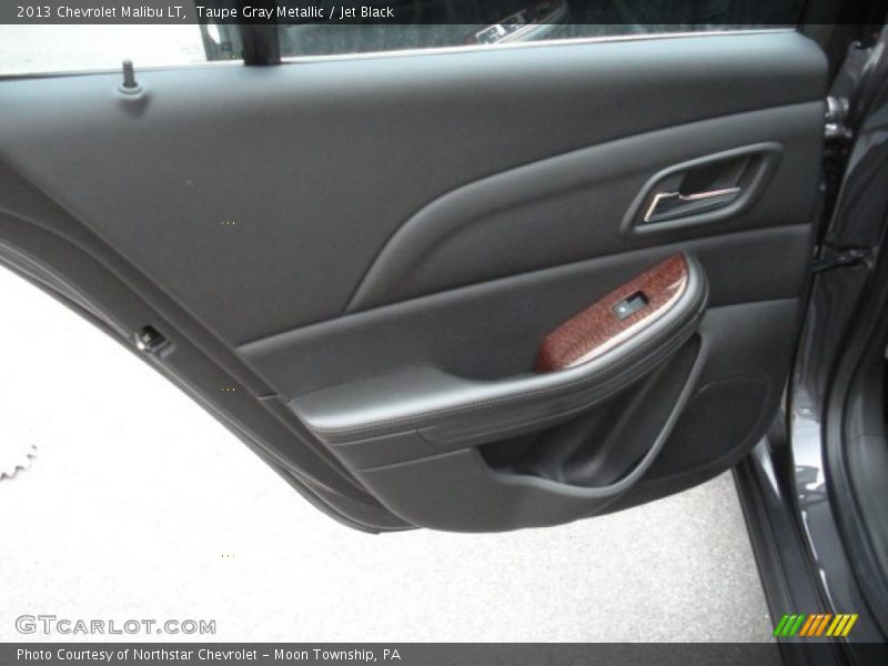 Taupe Gray Metallic / Jet Black 2013 Chevrolet Malibu LT