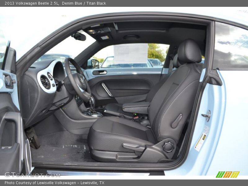 Front Seat of 2013 Beetle 2.5L