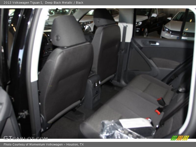 Deep Black Metallic / Black 2013 Volkswagen Tiguan S