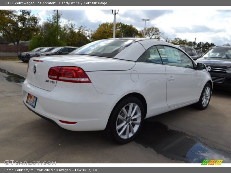 Candy White / Cornsilk Beige 2013 Volkswagen Eos Komfort