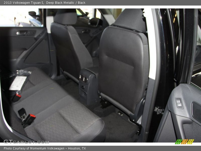 Deep Black Metallic / Black 2013 Volkswagen Tiguan S