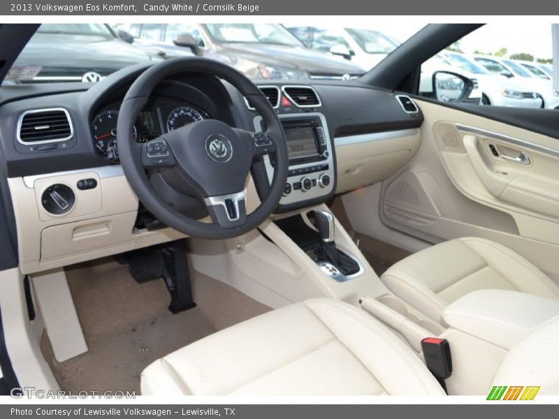 Cornsilk Beige Interior - 2013 Eos Komfort 