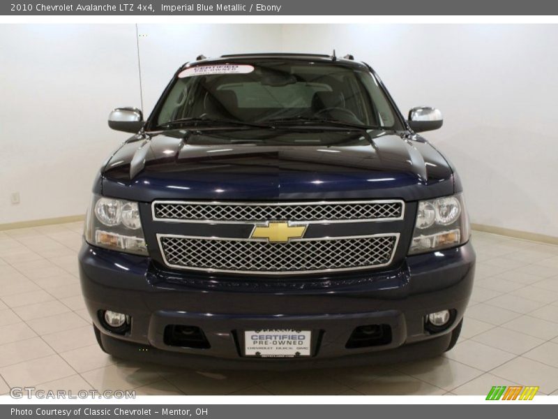 Imperial Blue Metallic / Ebony 2010 Chevrolet Avalanche LTZ 4x4
