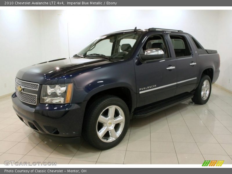 Imperial Blue Metallic / Ebony 2010 Chevrolet Avalanche LTZ 4x4