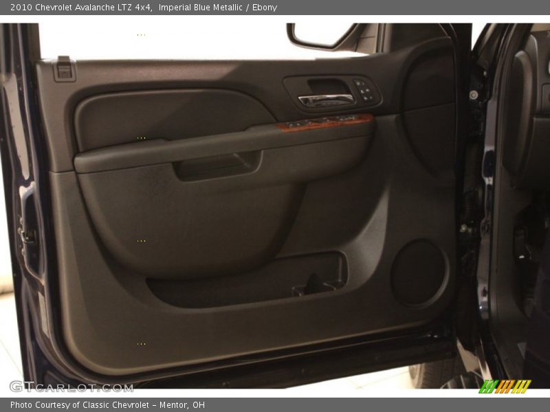 Imperial Blue Metallic / Ebony 2010 Chevrolet Avalanche LTZ 4x4