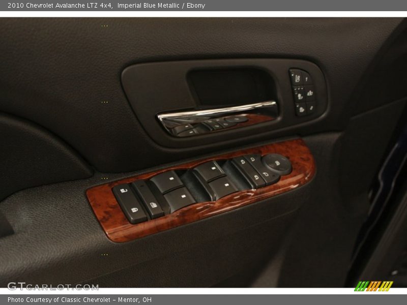 Imperial Blue Metallic / Ebony 2010 Chevrolet Avalanche LTZ 4x4
