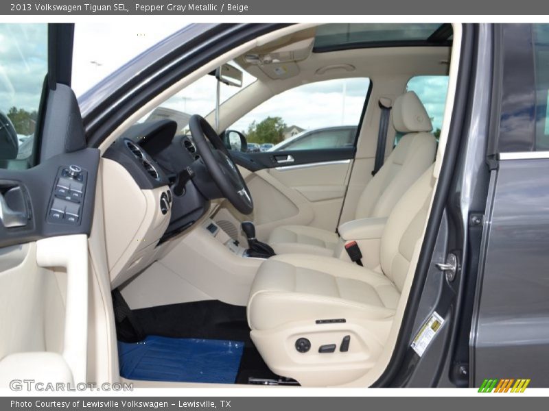  2013 Tiguan SEL Beige Interior