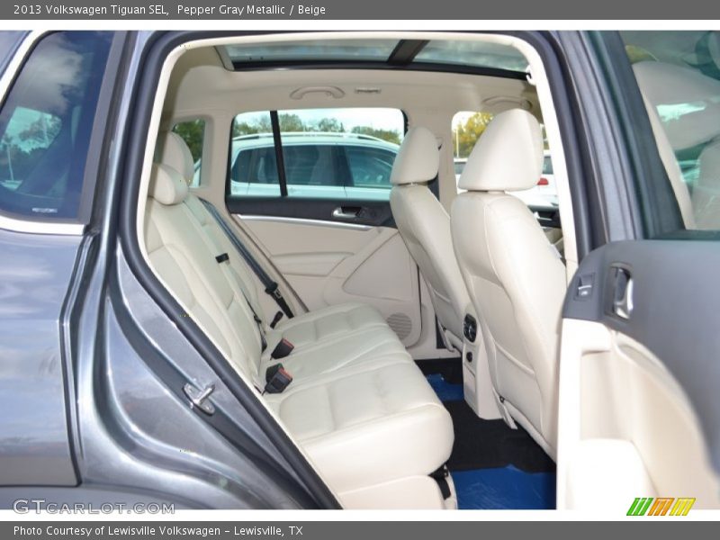  2013 Tiguan SEL Beige Interior