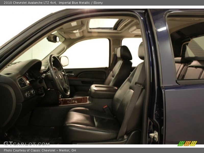 Imperial Blue Metallic / Ebony 2010 Chevrolet Avalanche LTZ 4x4