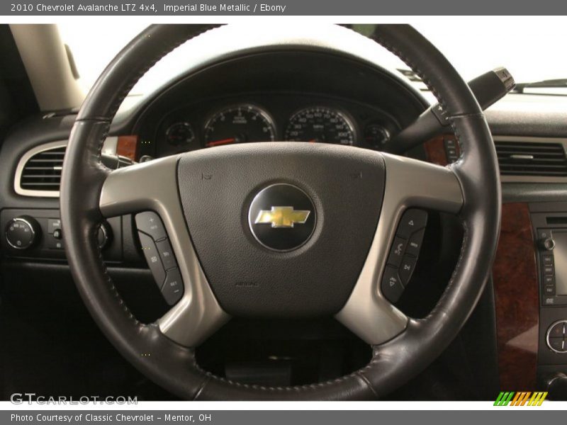 Imperial Blue Metallic / Ebony 2010 Chevrolet Avalanche LTZ 4x4