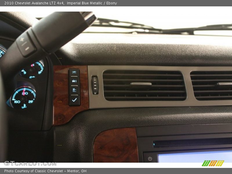 Imperial Blue Metallic / Ebony 2010 Chevrolet Avalanche LTZ 4x4