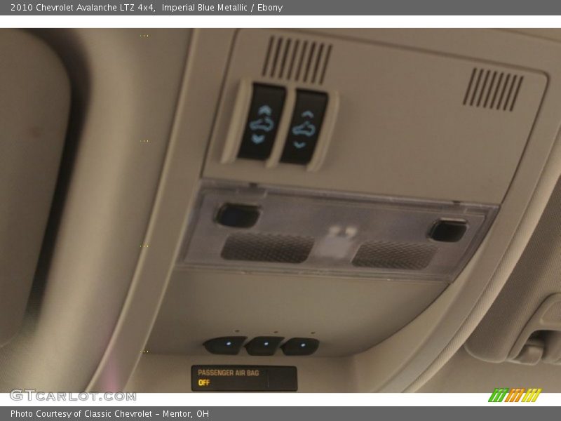 Imperial Blue Metallic / Ebony 2010 Chevrolet Avalanche LTZ 4x4