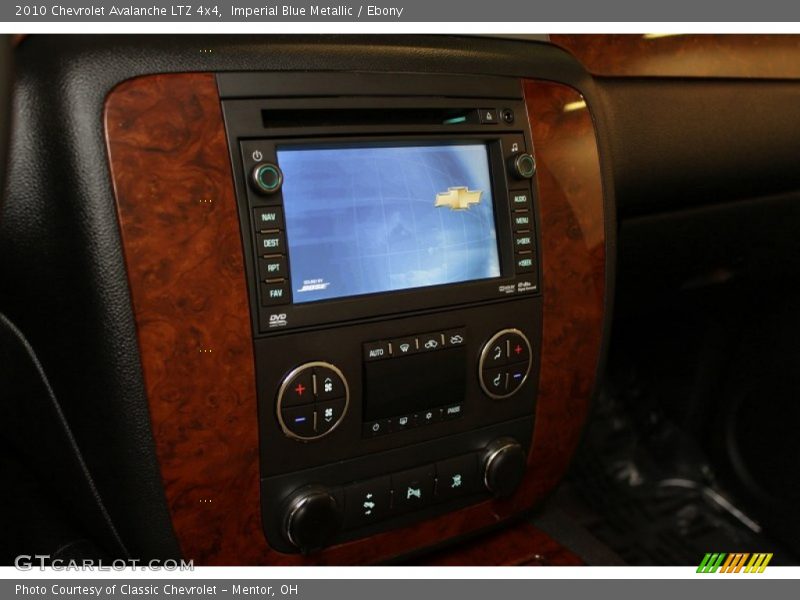 Imperial Blue Metallic / Ebony 2010 Chevrolet Avalanche LTZ 4x4
