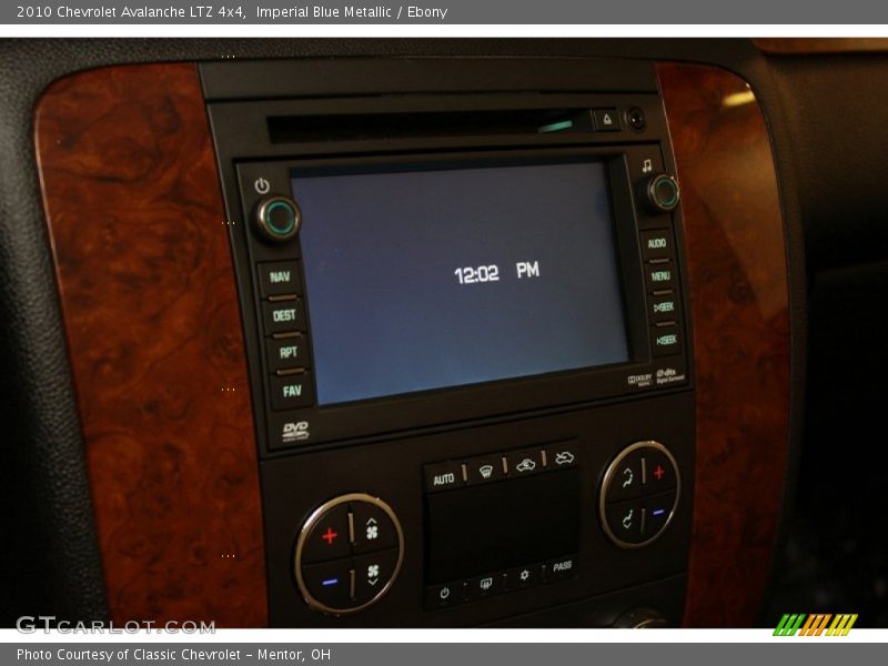 Imperial Blue Metallic / Ebony 2010 Chevrolet Avalanche LTZ 4x4