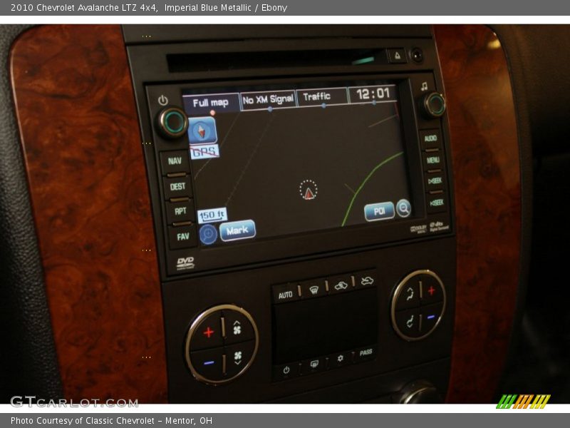 Imperial Blue Metallic / Ebony 2010 Chevrolet Avalanche LTZ 4x4