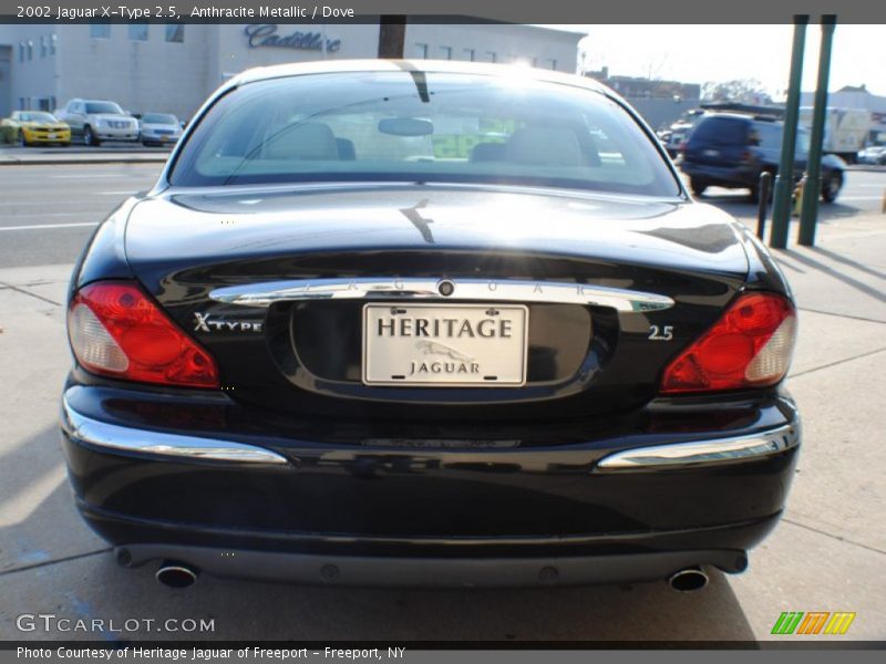 Anthracite Metallic / Dove 2002 Jaguar X-Type 2.5
