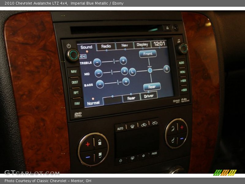 Imperial Blue Metallic / Ebony 2010 Chevrolet Avalanche LTZ 4x4