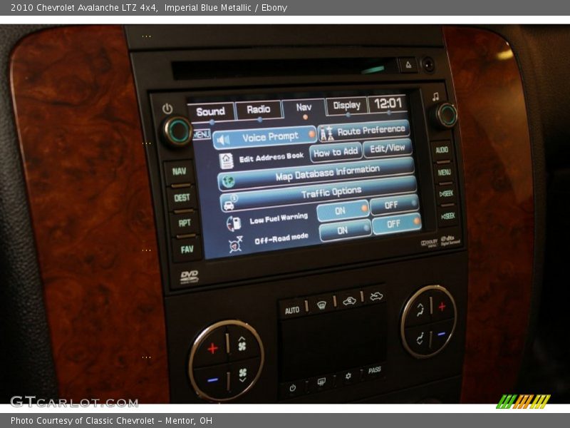 Imperial Blue Metallic / Ebony 2010 Chevrolet Avalanche LTZ 4x4
