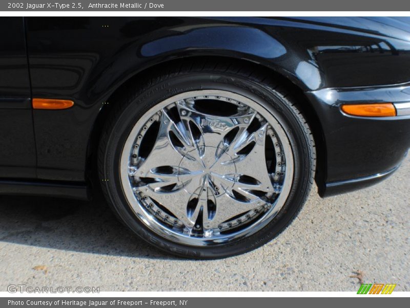 Anthracite Metallic / Dove 2002 Jaguar X-Type 2.5