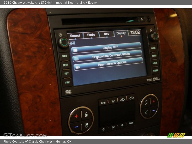 Imperial Blue Metallic / Ebony 2010 Chevrolet Avalanche LTZ 4x4