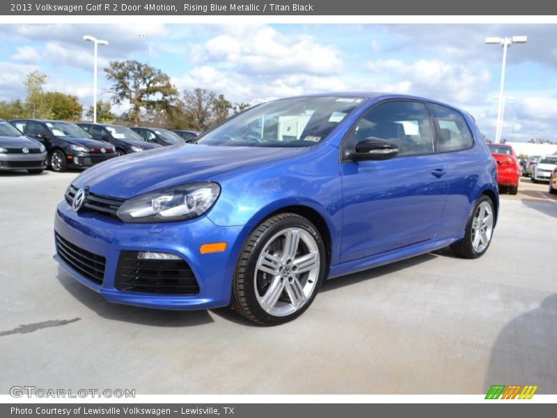 Front 3/4 View of 2013 Golf R 2 Door 4Motion