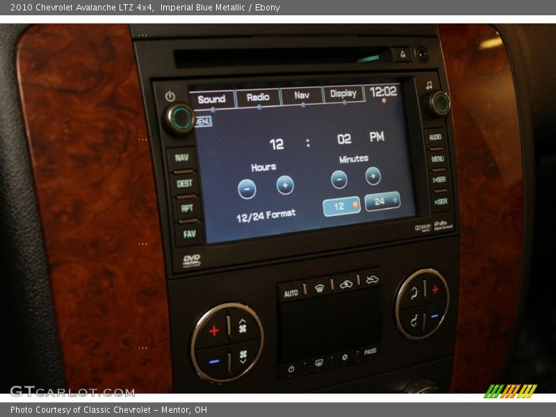 Imperial Blue Metallic / Ebony 2010 Chevrolet Avalanche LTZ 4x4